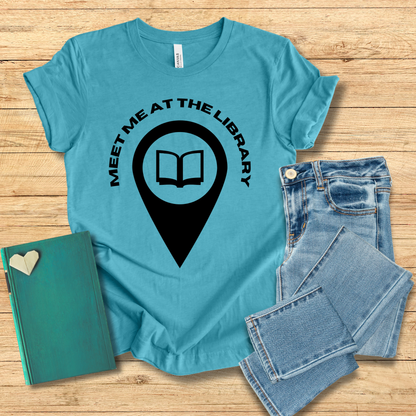 Meet Me At The Library Tee
