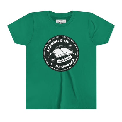 Reading Is My Superpower Children's Tee