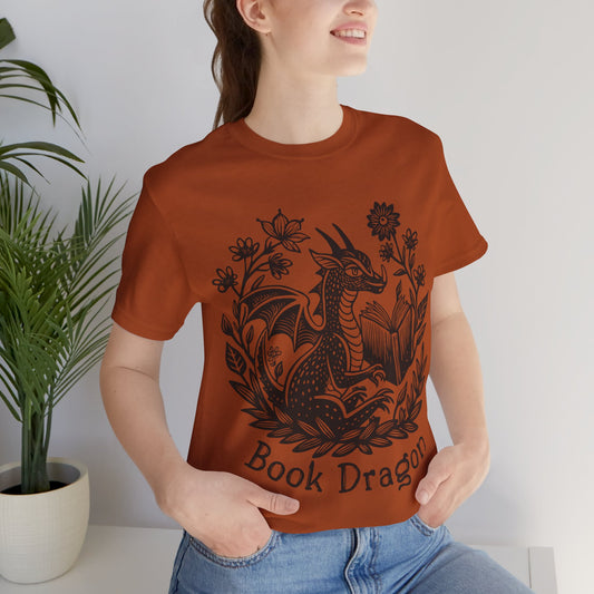 Garden Book Dragon Tee