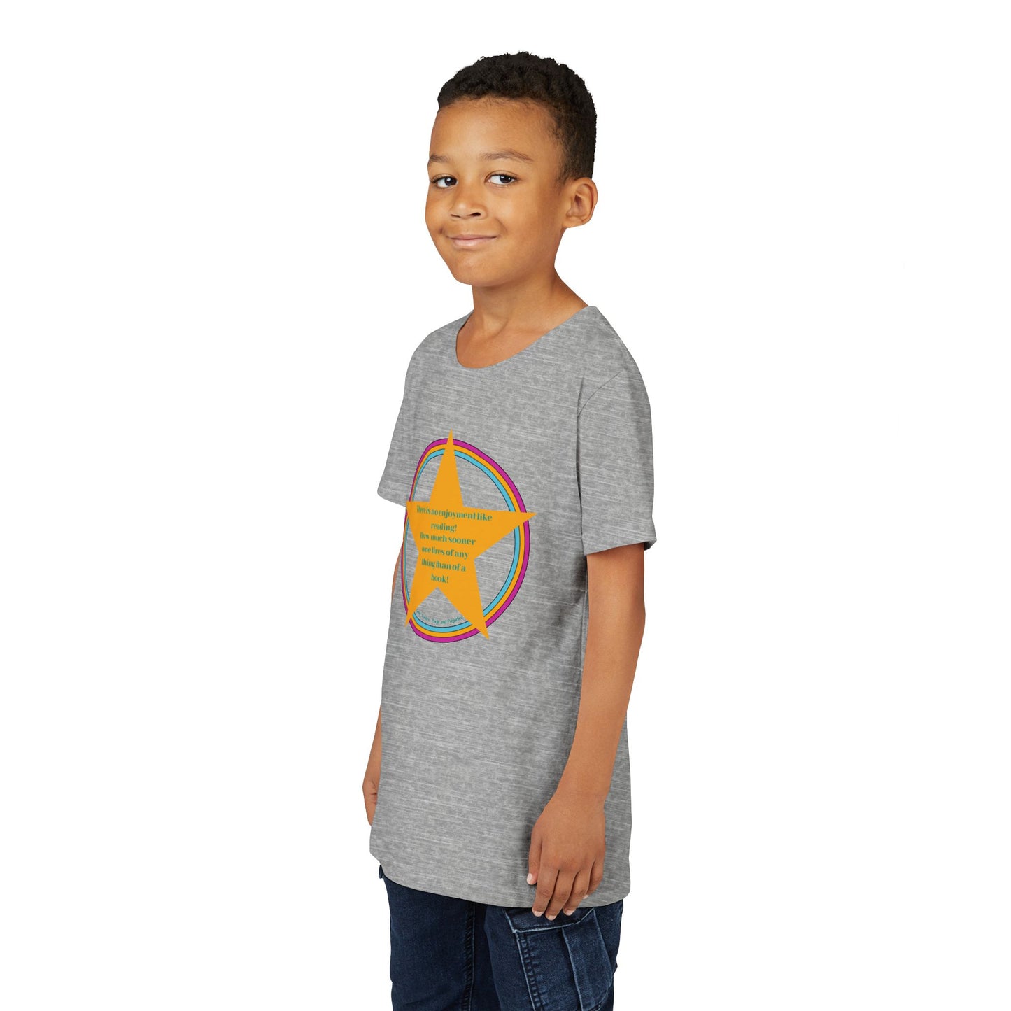 No Enjoyment Like Reading Children's Tee