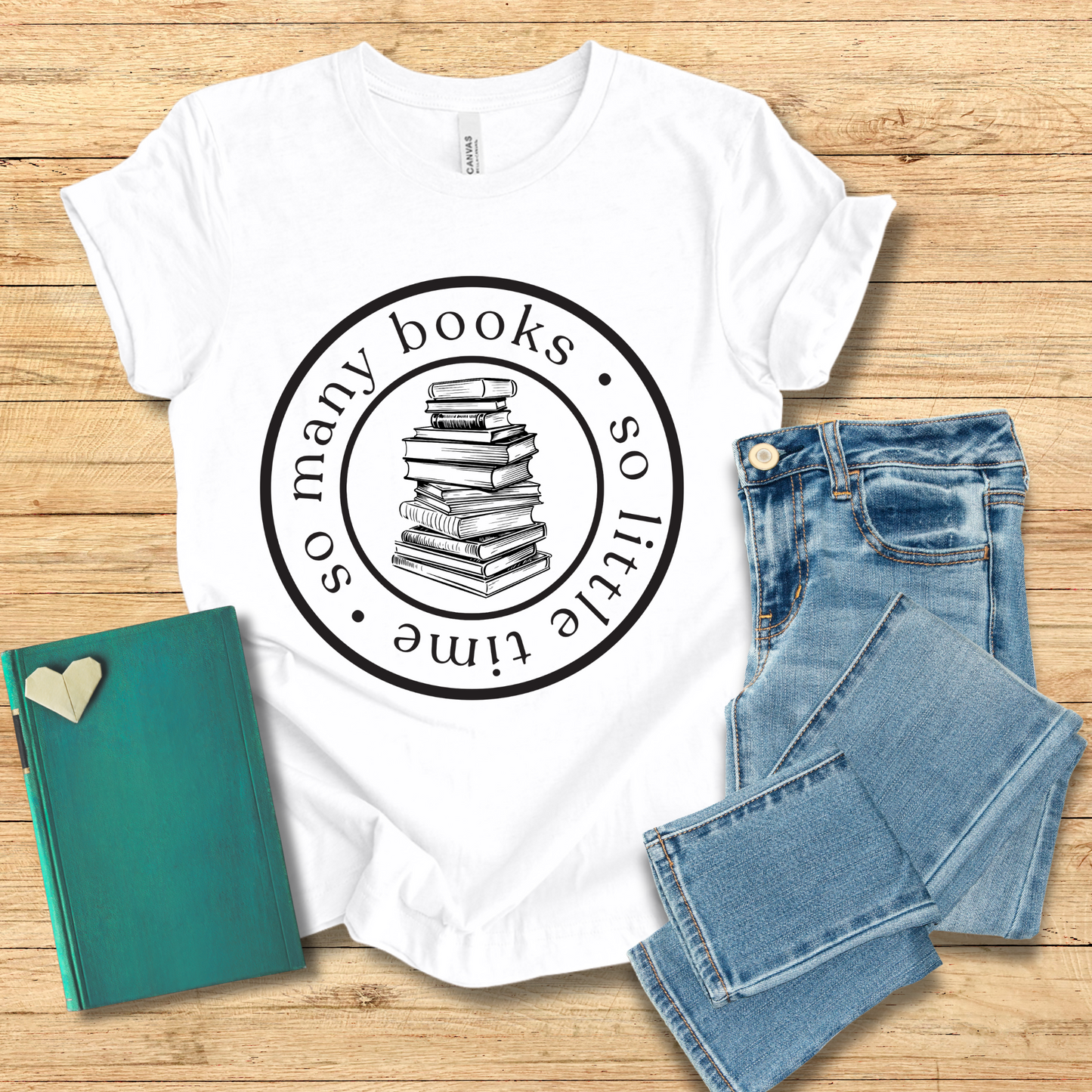 So Many Books So Little Time Tee