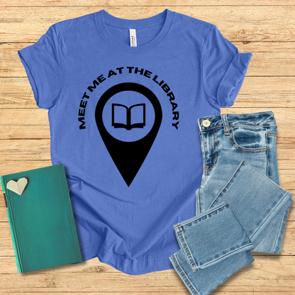 Meet Me At The Library Tee