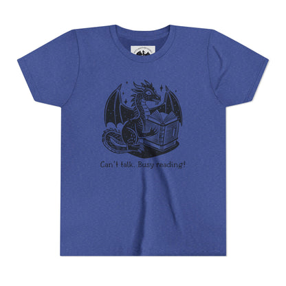 Can't Talk Busy Reading Dragon Children's Tee