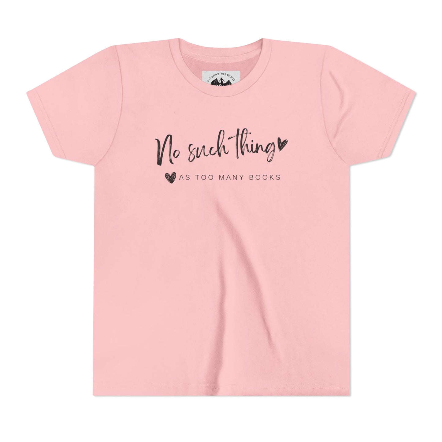 No Such Thing As Too Many Books Children's Tee
