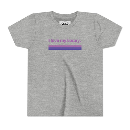 I Love My Library Children's Tee