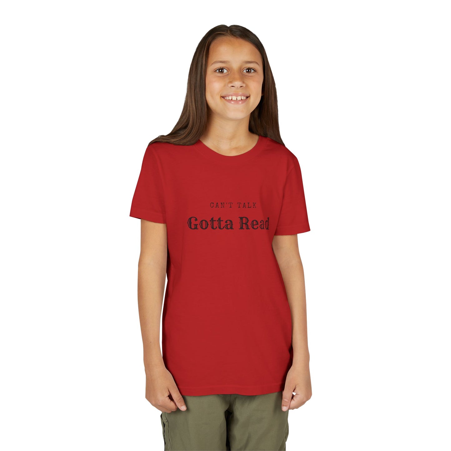 Can't Talk Gotta Read Children's Tee