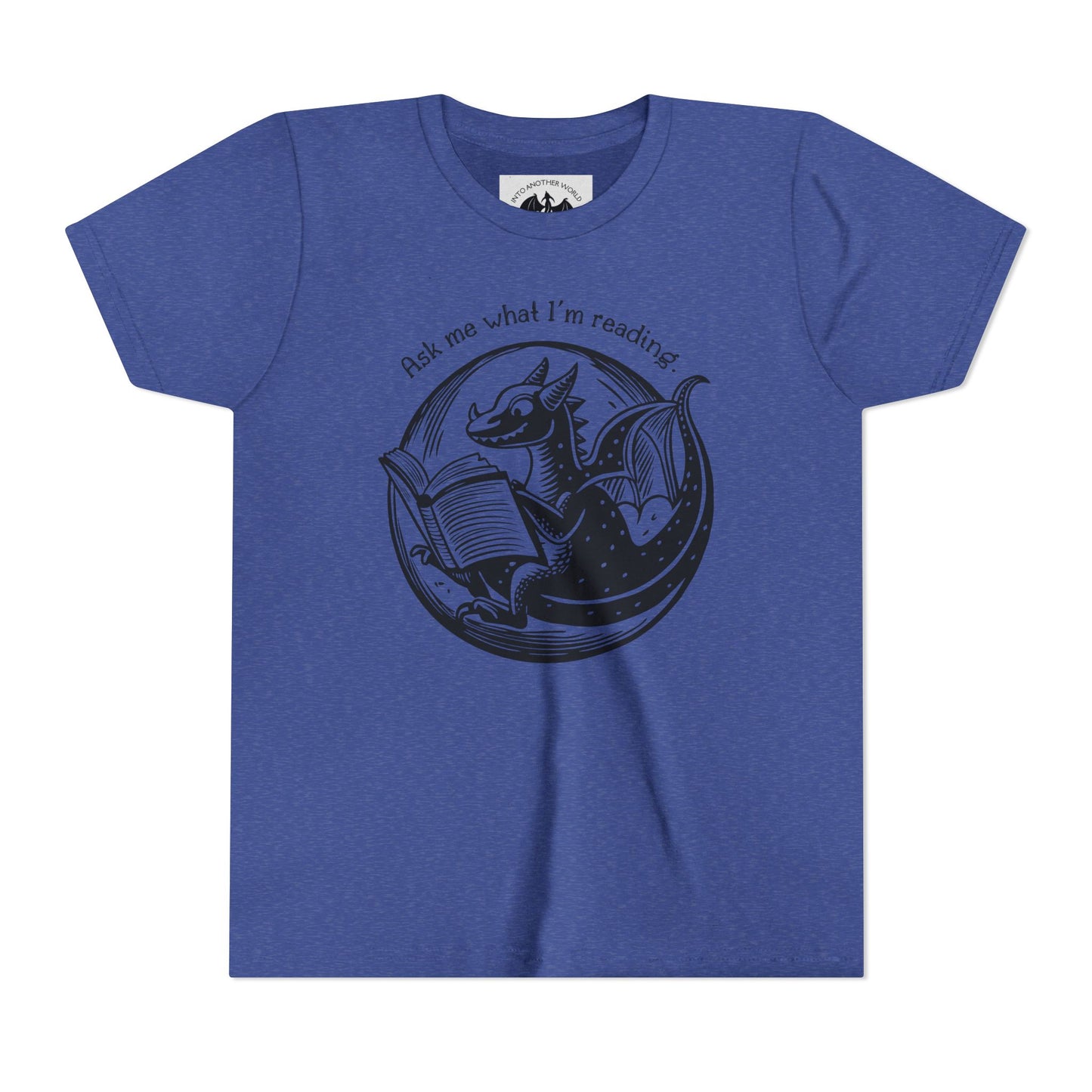 Ask Me What I'm Reading Dragon Children's Tee