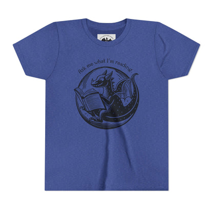 Ask Me What I'm Reading Dragon Children's Tee