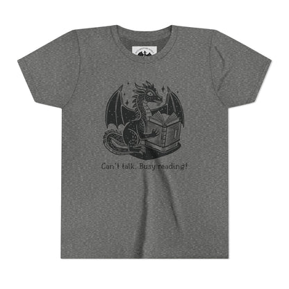Can't Talk Busy Reading Dragon Children's Tee