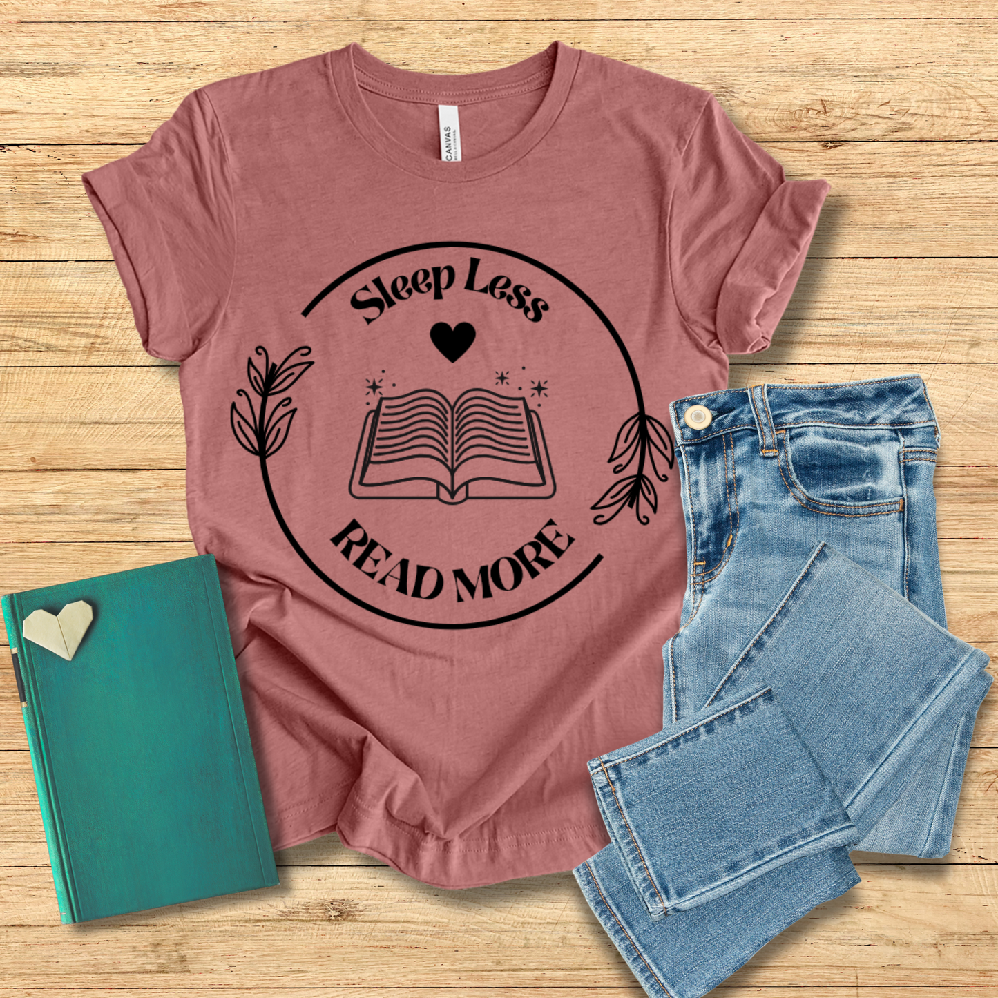 Sleep Less Read More Tee