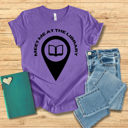 Meet Me At The Library Tee