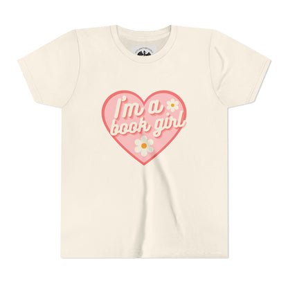 I'm A Book Girl Children's Tee