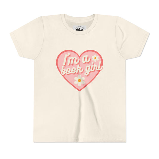 I'm A Book Girl Children's Tee