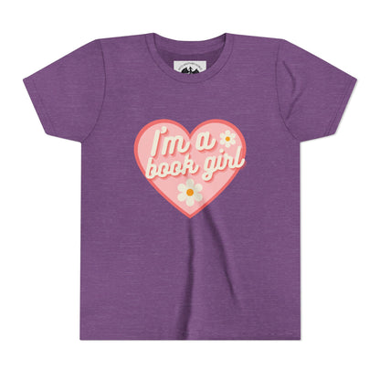I'm A Book Girl Children's Tee