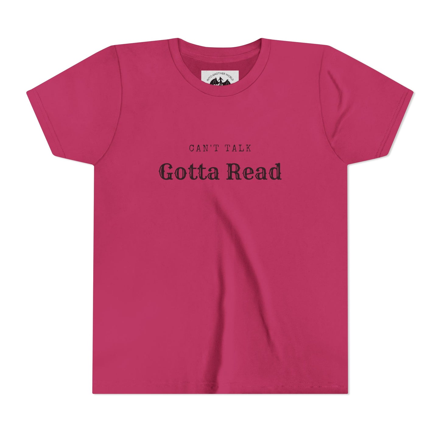 Can't Talk Gotta Read Children's Tee