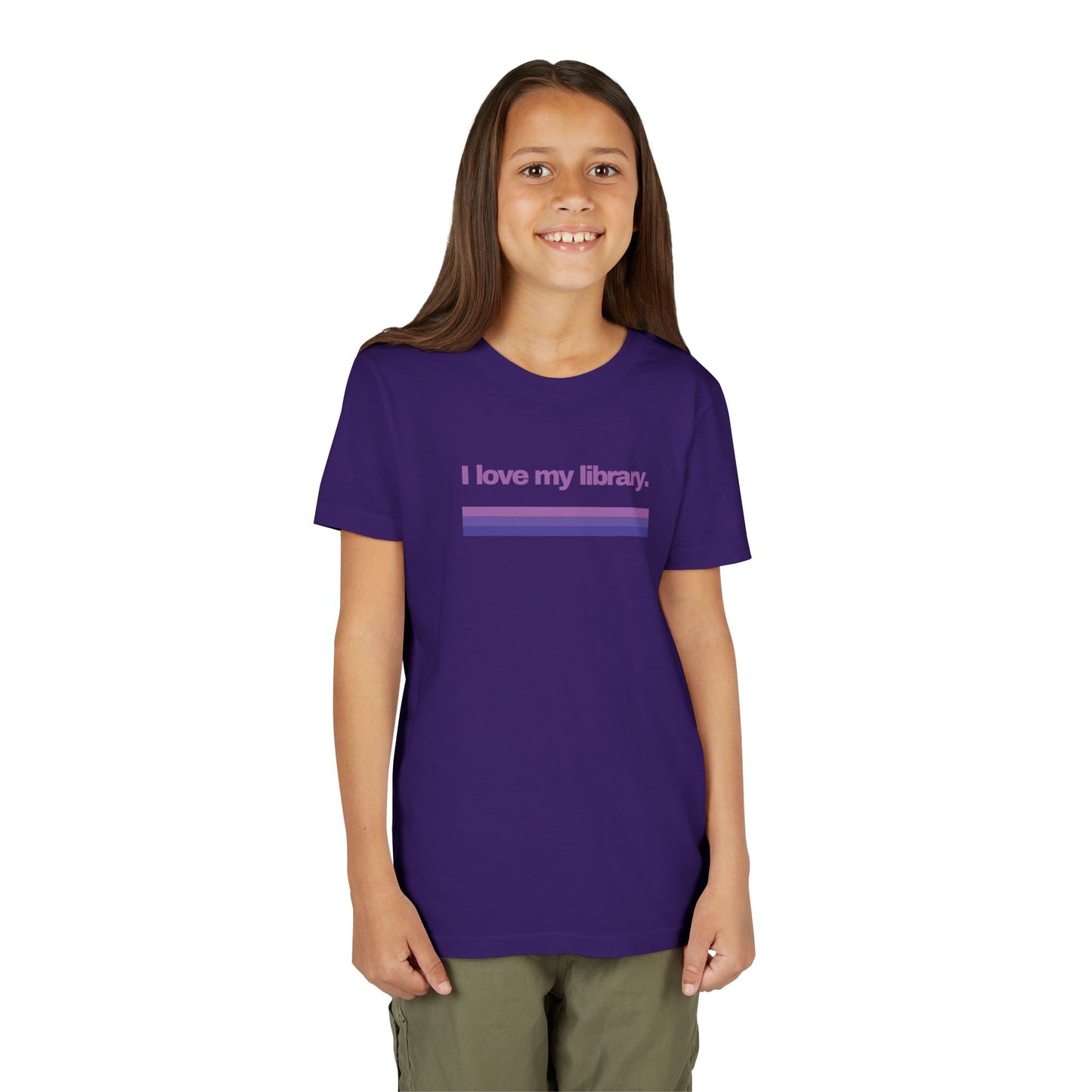 I Love My Library Children's Tee