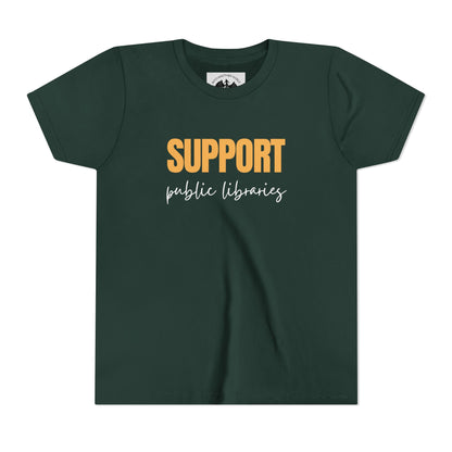 Support Public Libraries Children's Tee