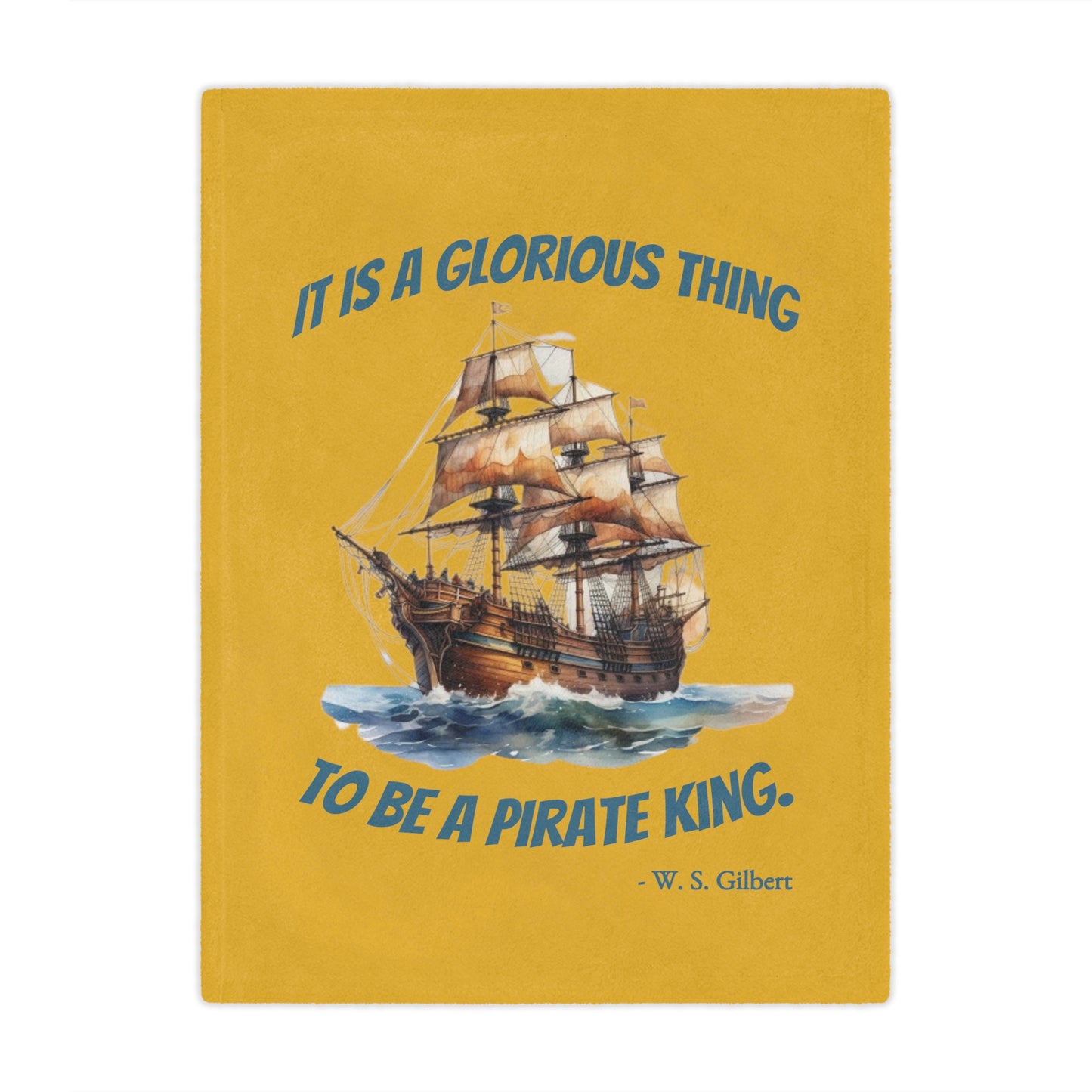 Pirates of Penzance Microfiber Blanket