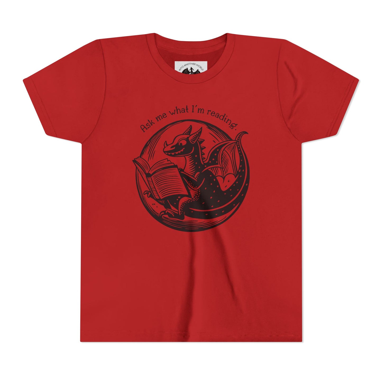 Ask Me What I'm Reading Dragon Children's Tee