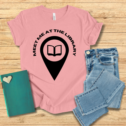 Meet Me At The Library Tee