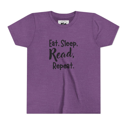 Eat, Sleep, Read, Repeat Children's Tee
