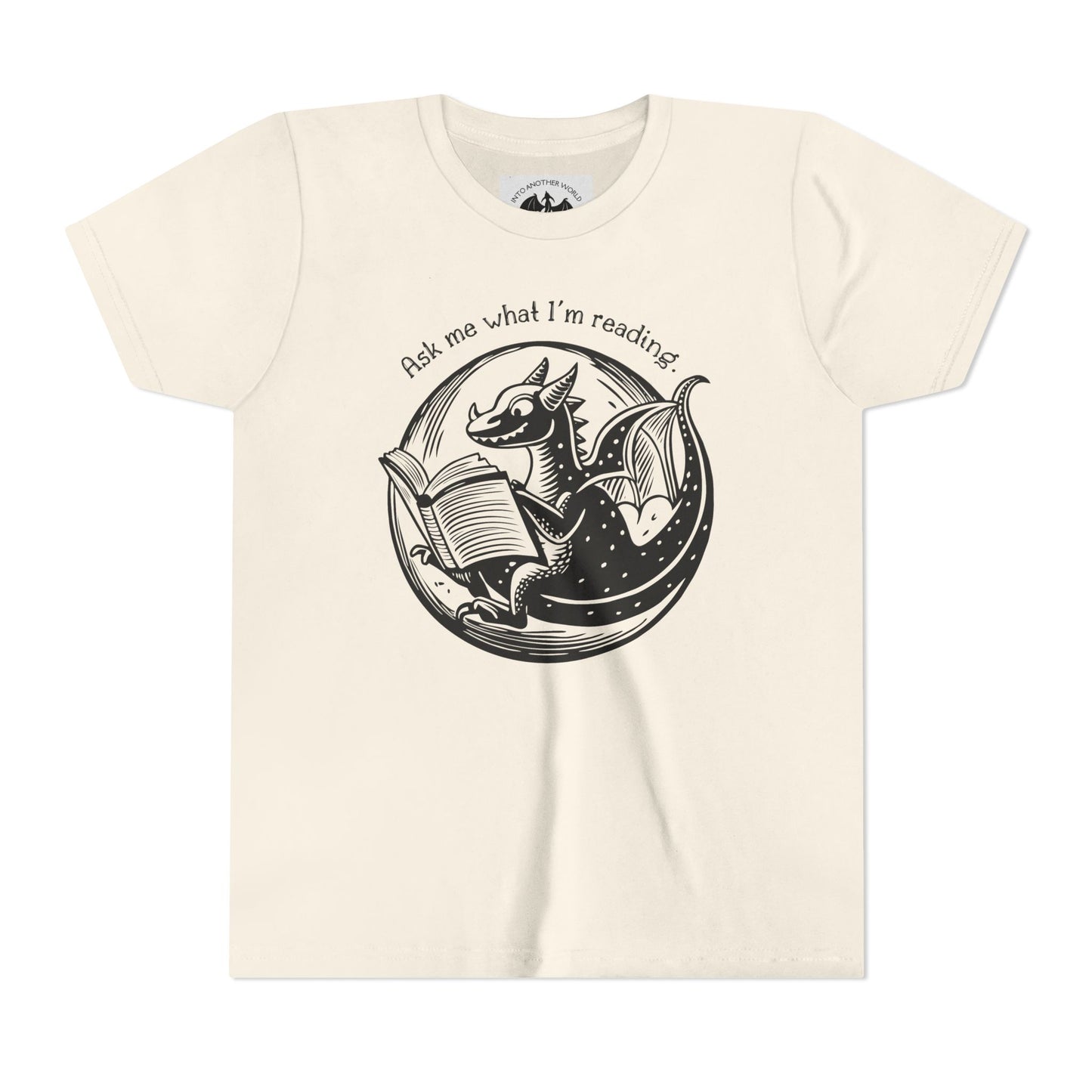 Ask Me What I'm Reading Dragon Children's Tee