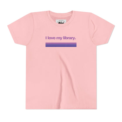 I Love My Library Children's Tee