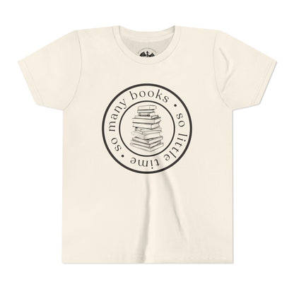 So Many Books So Little Time Children's Tee