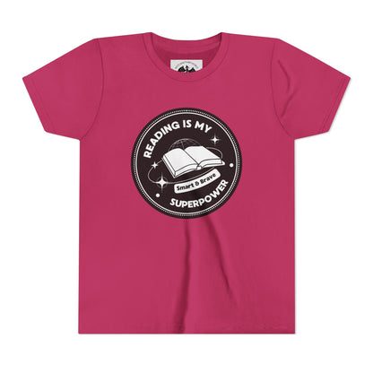 Reading Is My Superpower Children's Tee