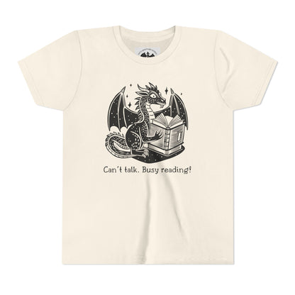 Can't Talk Busy Reading Dragon Children's Tee