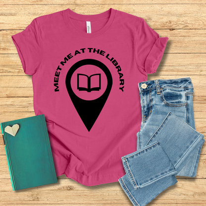 Meet Me At The Library Tee