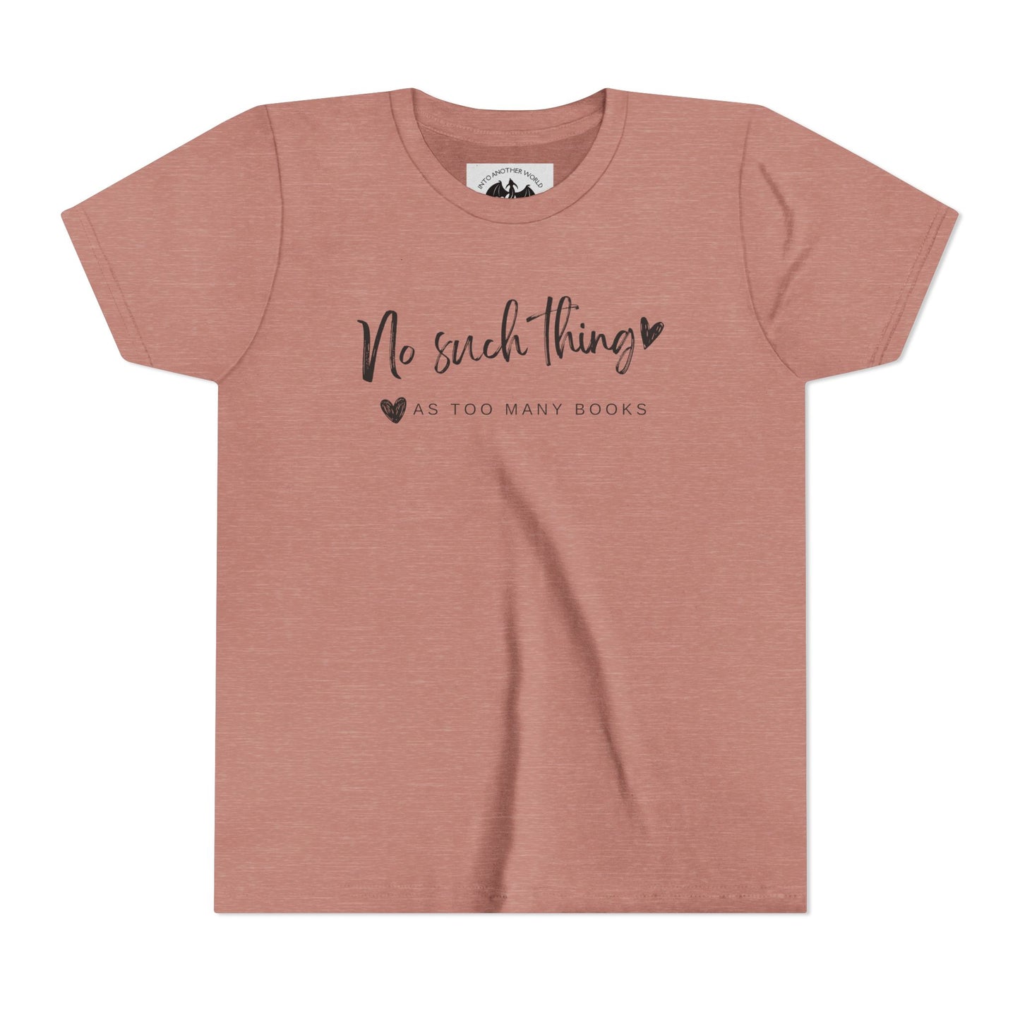 No Such Thing As Too Many Books Children's Tee