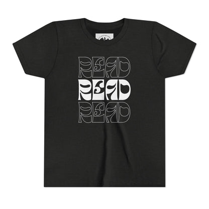 White Lettering Read Children's Tee