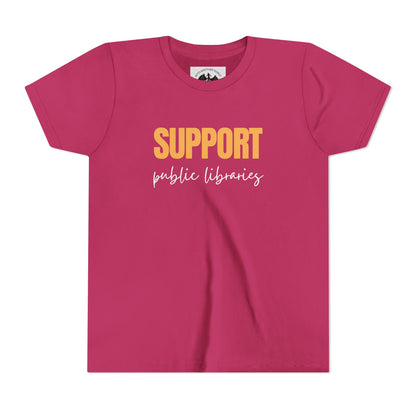 Support Public Libraries Children's Tee