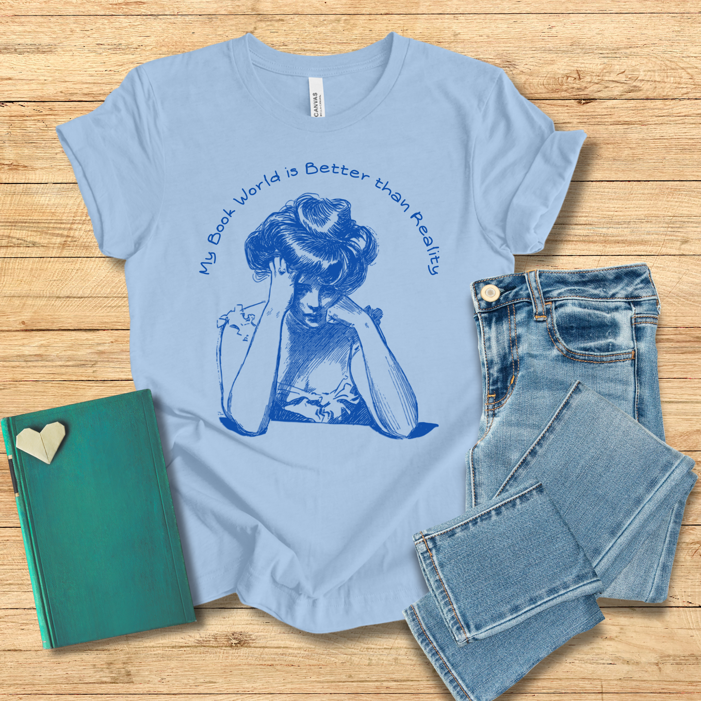 My Book World Is Better Than Reality Tee