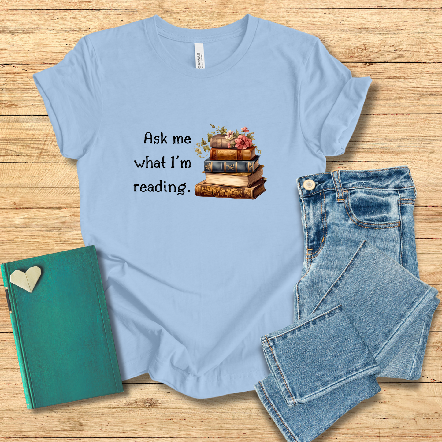 Ask Me What I'm Reading Tee