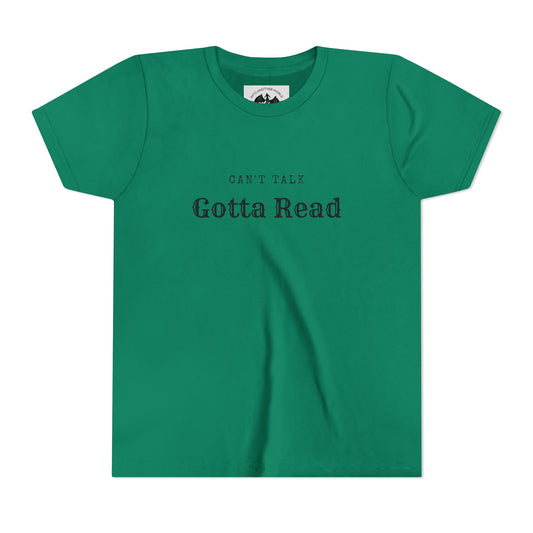 Can't Talk Gotta Read Children's Tee