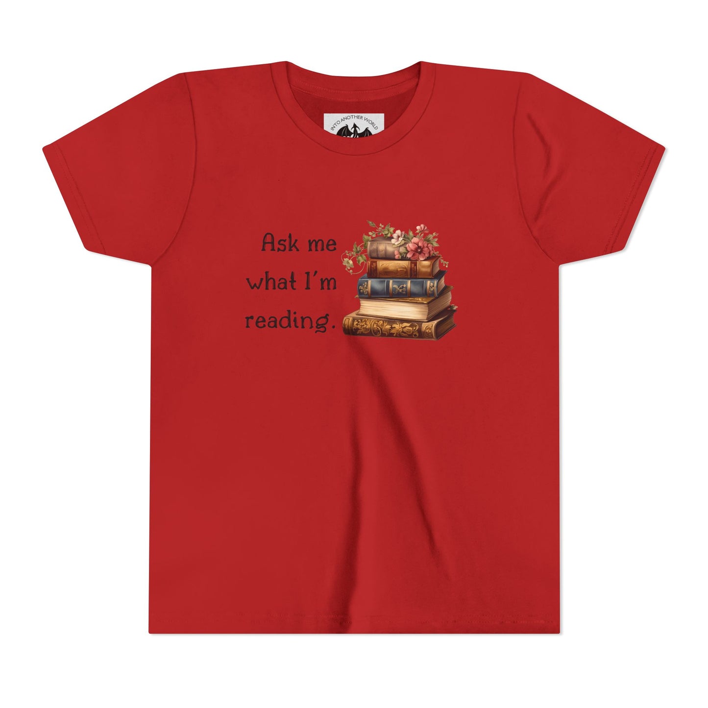 Ask Me What I'm Reading Children's Tee