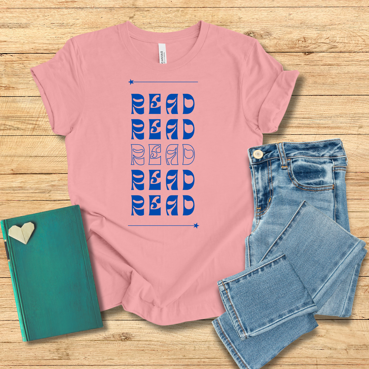 Reading Stack Tee