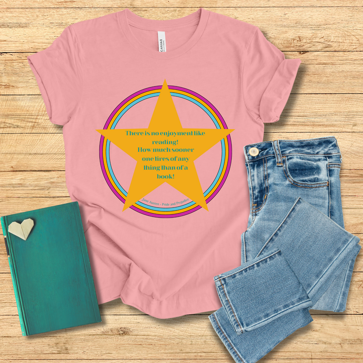 No Enjoyment Like Reading Tee