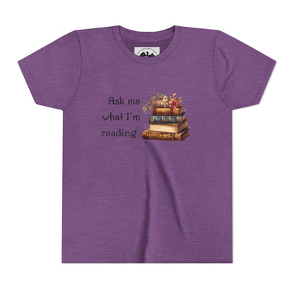 Ask Me What I'm Reading Children's Tee