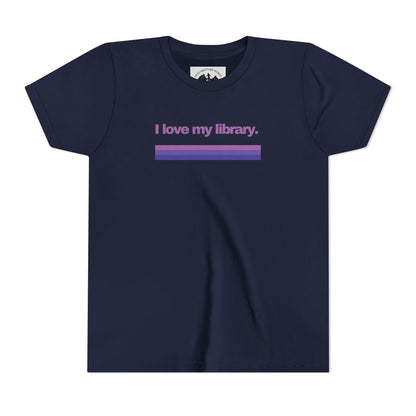 I Love My Library Children's Tee