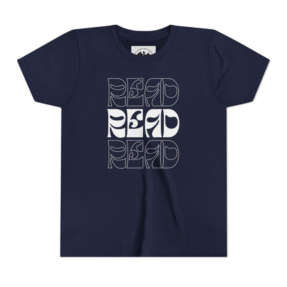 White Lettering Read Children's Tee