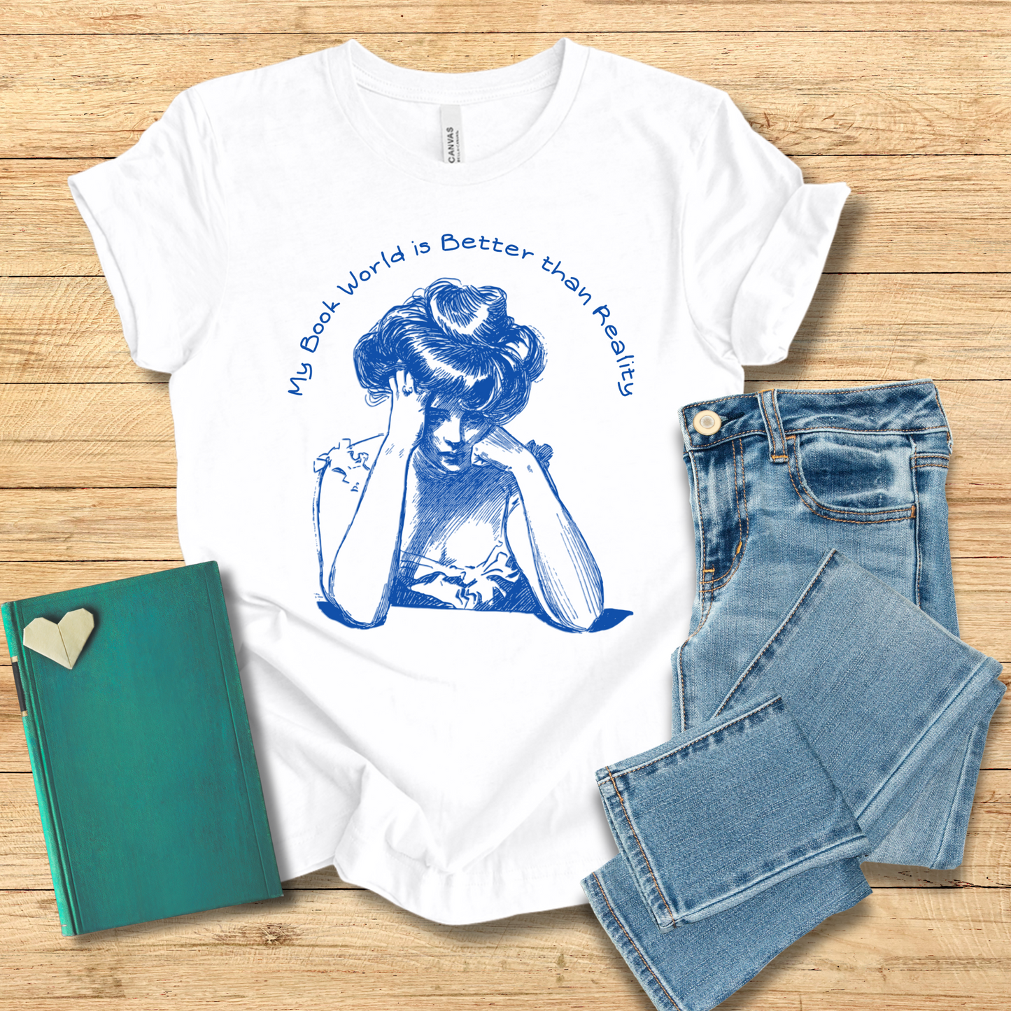 My Book World Is Better Than Reality Tee