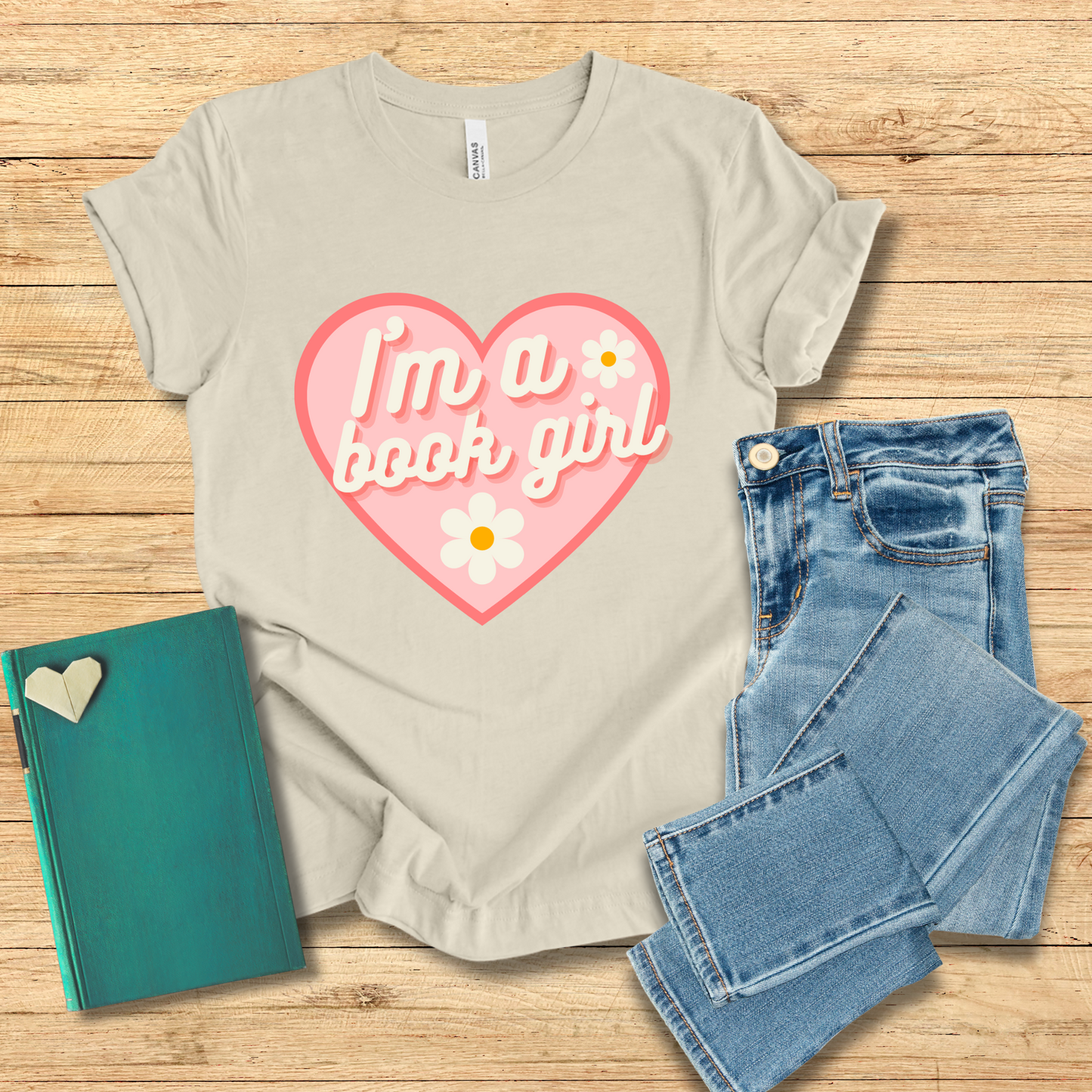 I'm A Book Girl Tee