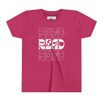 White Lettering Read Children's Tee