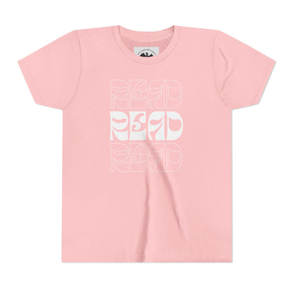 White Lettering Read Children's Tee