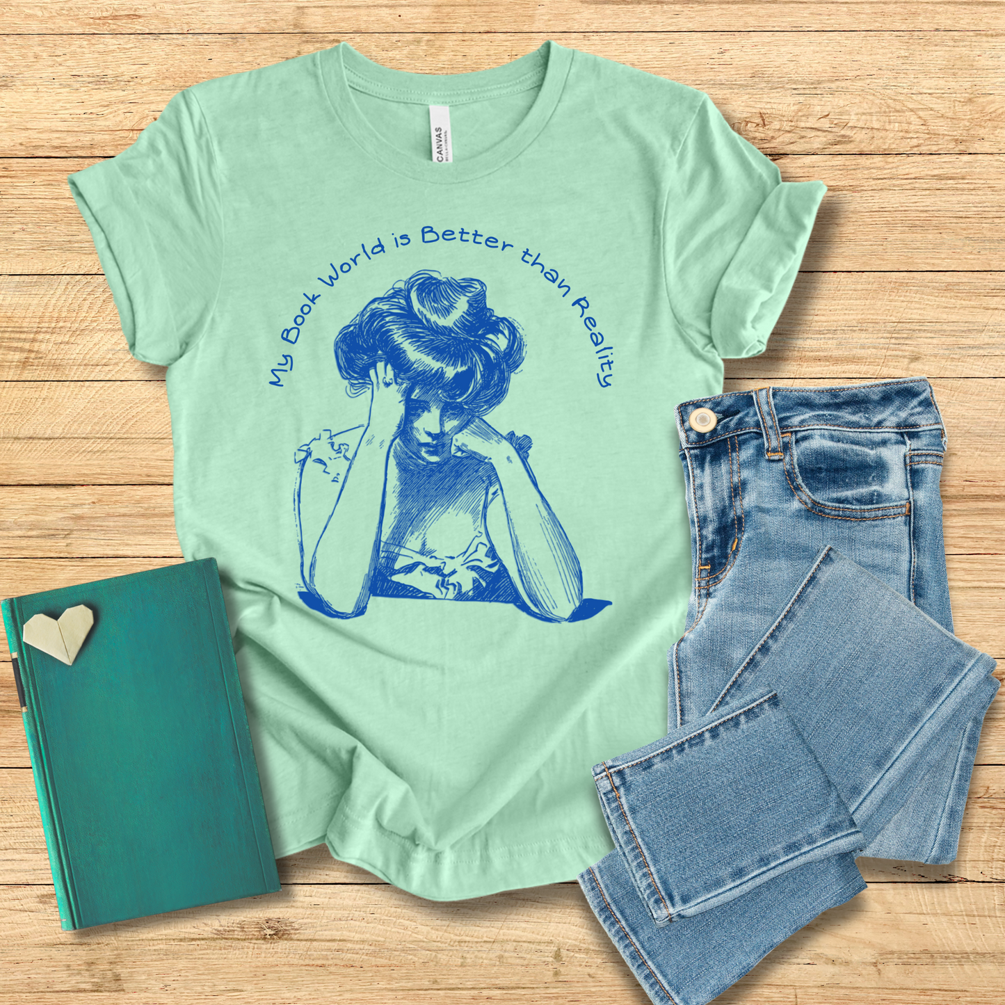 My Book World Is Better Than Reality Tee