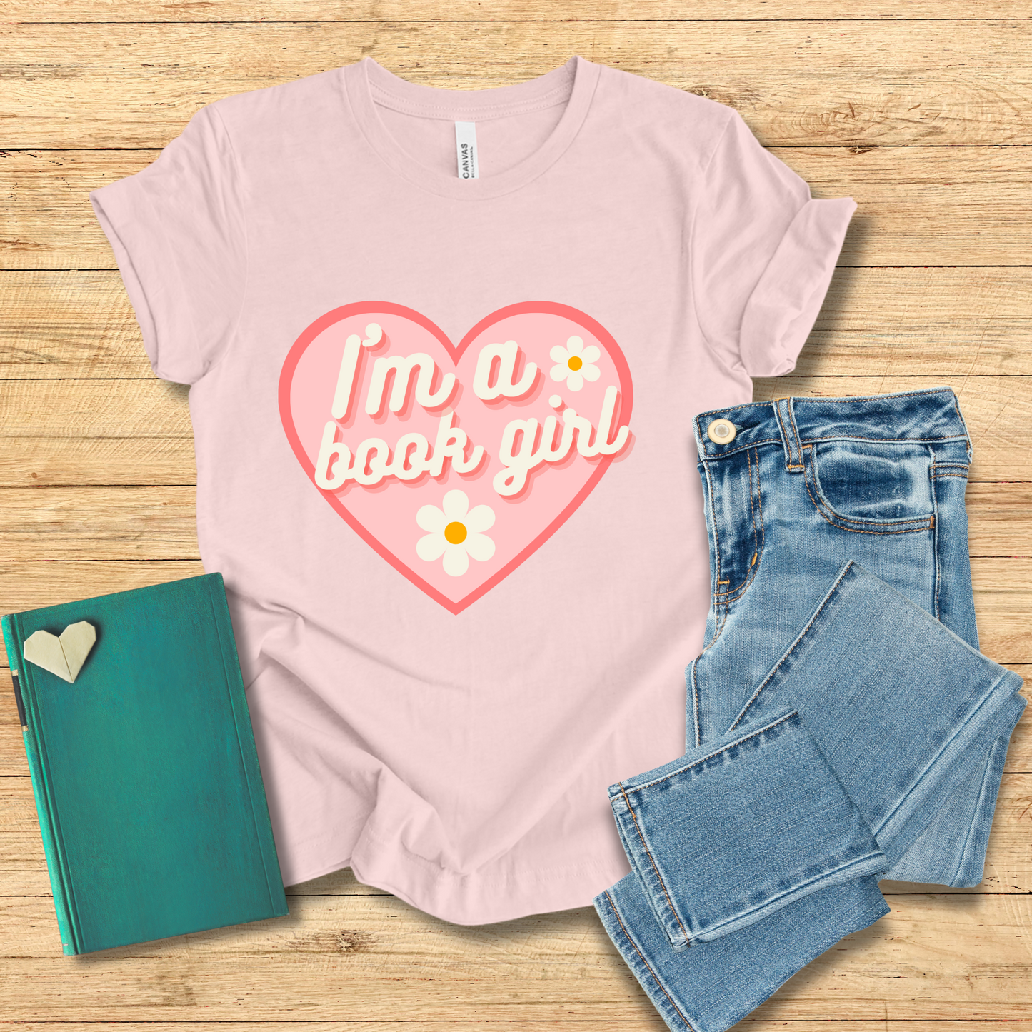 I'm A Book Girl Tee