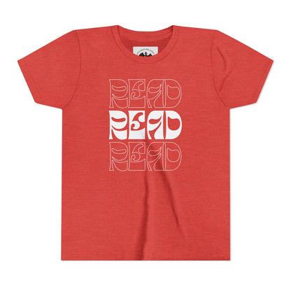 White Lettering Read Children's Tee